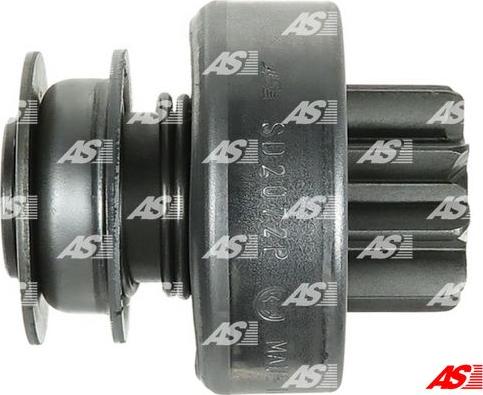 AS-PL SD2072P - Pinion, bendix, starter autospares.lv