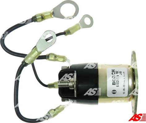 AS-PL SS0302(BOSCH) - Solenoid Switch, starter autospares.lv