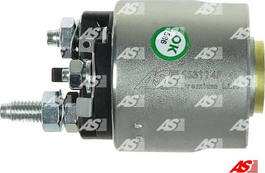 AS-PL SS3114P - Solenoid Switch, starter autospares.lv