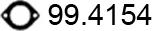 ASSO 99.4154 - Gasket, exhaust pipe autospares.lv