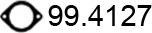 ASSO 99.4127 - Gasket, exhaust pipe autospares.lv