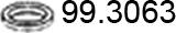 ASSO 99.3063 - Seal Ring, exhaust pipe autospares.lv