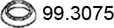 ASSO 99.3075 - Seal Ring, exhaust pipe autospares.lv