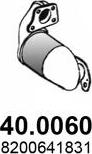 ASSO 40.0060 - Catalytic Converter autospares.lv