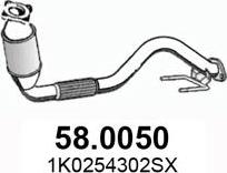 ASSO 58.0050 - Catalytic Converter autospares.lv