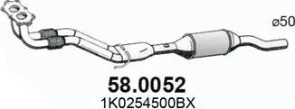 ASSO 58.0052 - Catalytic Converter autospares.lv