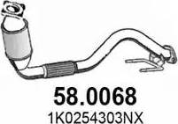 ASSO 58.0068 - Catalytic Converter autospares.lv