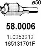 ASSO 58.0006 - Catalytic Converter autospares.lv