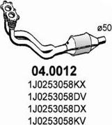 ASSO 04.0012 - Catalytic Converter autospares.lv