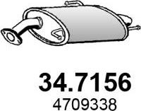 ASSO 34.7156 - End Silencer autospares.lv