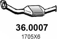 ASSO 36.0007 - Catalytic Converter autospares.lv