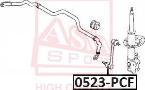 ASVA 0523-PCF - Rod / Strut, stabiliser autospares.lv