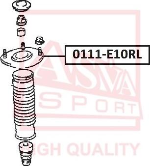 ASVA 0111-E10RL - Top Strut Mounting autospares.lv