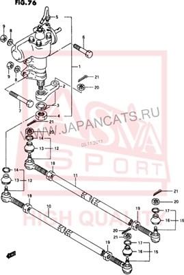 ASVA 0721-SN - Tie Rod End autospares.lv