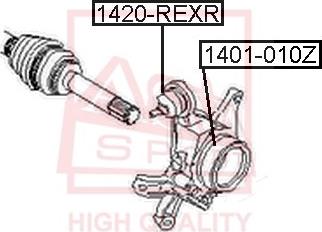 ASVA 1420-REXR - Ball Joint autospares.lv