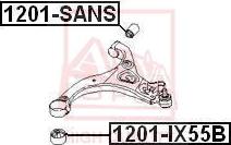 ASVA 1201-SANS - Bush of Control / Trailing Arm autospares.lv