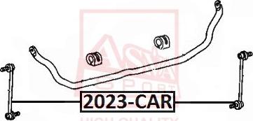 ASVA 2023-CAR - Rod / Strut, stabiliser autospares.lv