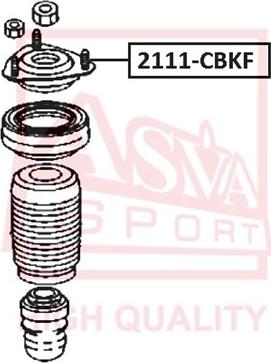 ASVA 2111-CBKF - Top Strut Mounting autospares.lv