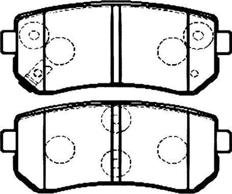 FTE 9005135 - Brake Pad Set, disc brake autospares.lv