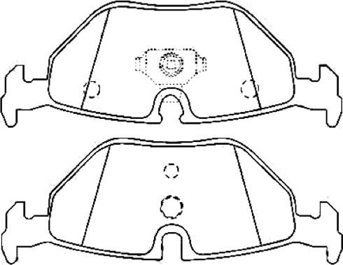 FOMAR Friction 672781 - Brake Pad Set, disc brake autospares.lv