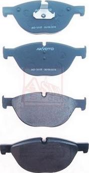 ASVA AKD-19105 - Brake Pad Set, disc brake autospares.lv