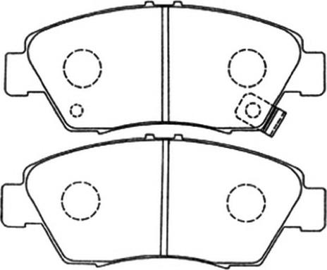 WXQP 42914 - Brake Pad Set, disc brake autospares.lv