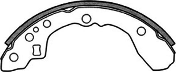 ASVA AKS-3347 - Brake Shoe Set autospares.lv