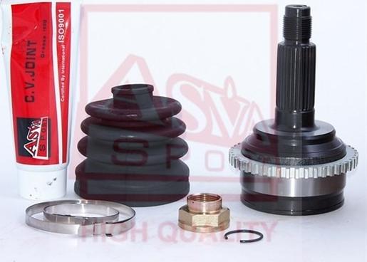 ASVA MZ-44A44 - Joint Kit, drive shaft autospares.lv