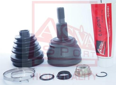 ASVA VW-029 - Joint Kit, drive shaft autospares.lv