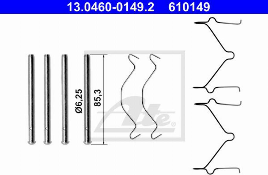 ATE 03.7860-5702.4 - Brake Booster autospares.lv