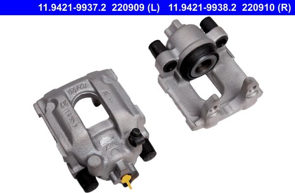 ATE 11.9421-9937.2 - Brake Caliper autospares.lv