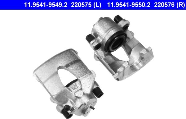 ATE 11.9541-9549.2 - Brake Caliper autospares.lv