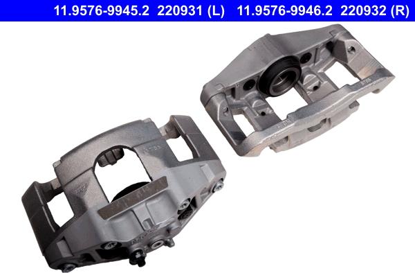 ATE 11.9576-9946.2 - Brake Caliper autospares.lv