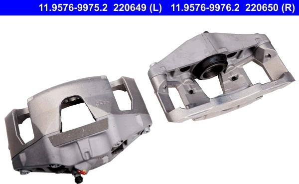 ATE 11.9576-9976.2 - Brake Caliper autospares.lv