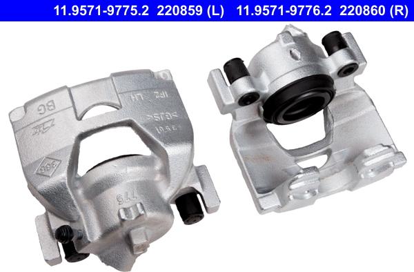 ATE 11.9571-9775.2 - Brake Caliper autospares.lv