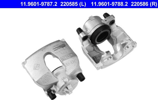 ATE 11.9601-9788.2 - Brake Caliper autospares.lv