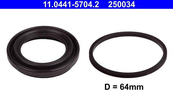 ATE 11.0441-5704.2 - Repair Kit, brake caliper autospares.lv