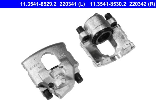 ATE 11.3541-8530.2 - Brake Caliper autospares.lv