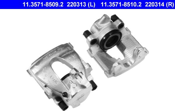 ATE 11.3571-8509.2 - Brake Caliper autospares.lv