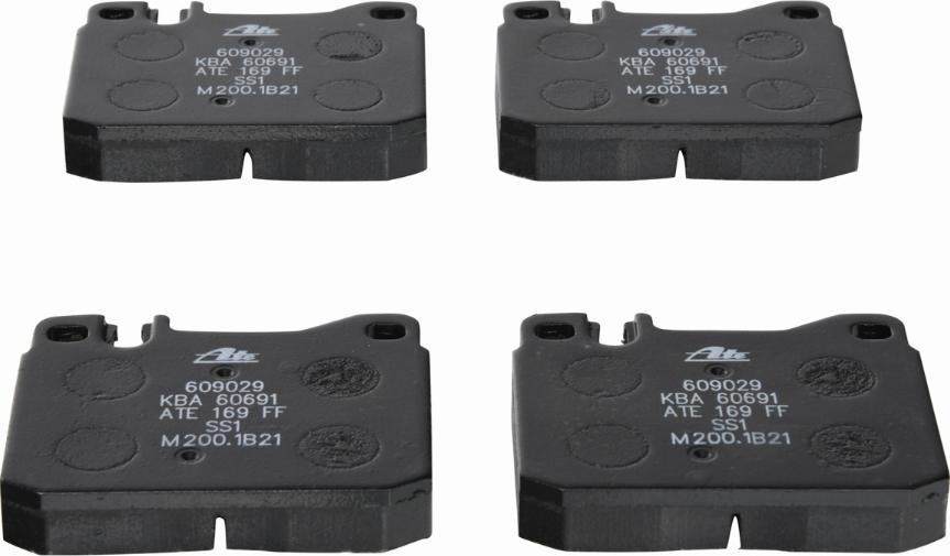 ATE 13.0460-9029.2 - Brake Pad Set, disc brake autospares.lv