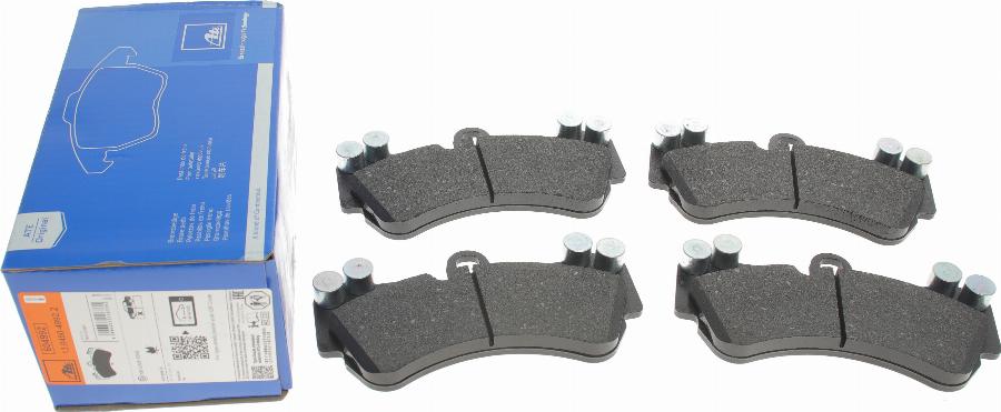 ATE 13.0460-4992.2 - Brake Pad Set, disc brake autospares.lv