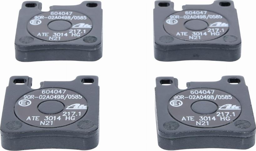 ATE 13.0460-4047.2 - Brake Pad Set, disc brake autospares.lv