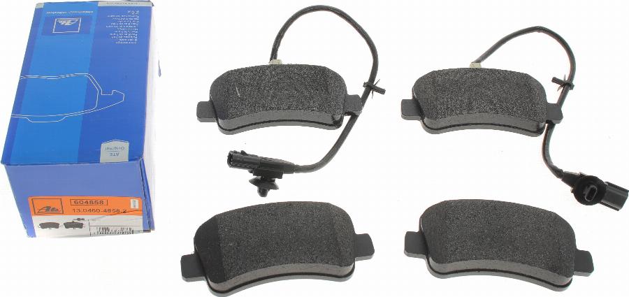 ATE 13.0460-4858.2 - Brake Pad Set, disc brake autospares.lv