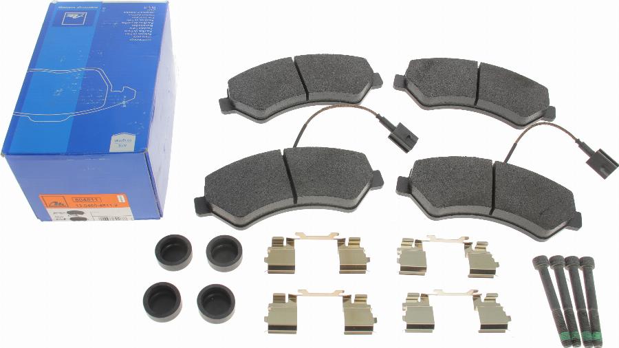 ATE 13.0460-4811.2 - Brake Pad Set, disc brake autospares.lv