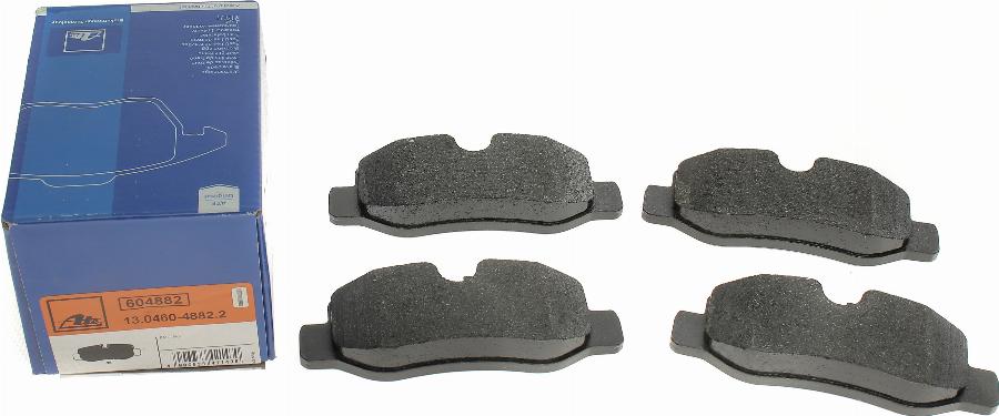 ATE 13.0460-4882.2 - Brake Pad Set, disc brake autospares.lv