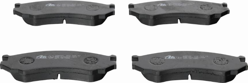 ATE 13.0460-5949.2 - Brake Pad Set, disc brake autospares.lv