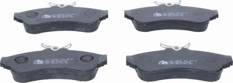 ATE 13.0460-5950.2 - Brake Pad Set, disc brake autospares.lv