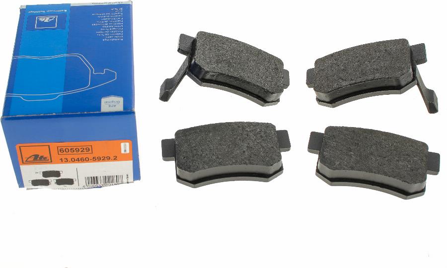 ATE 13.0460-5929.2 - Brake Pad Set, disc brake autospares.lv