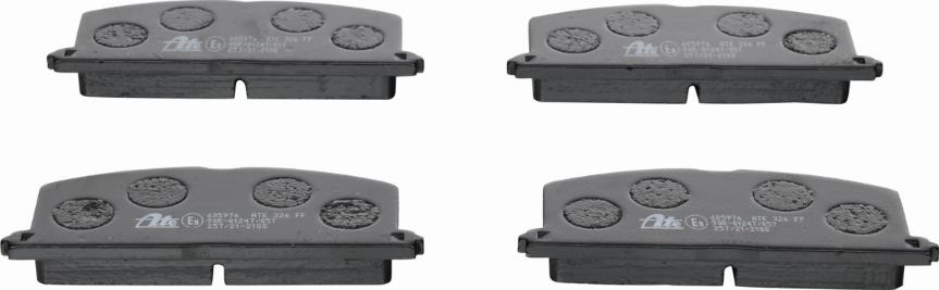 ATE 13.0460-5976.2 - Brake Pad Set, disc brake autospares.lv