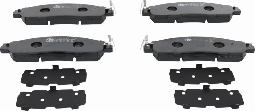 ATE 13.0460-5538.2 - Brake Pad Set, disc brake autospares.lv